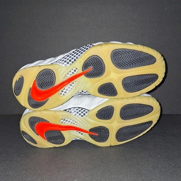 NIKE AIR FOAMPOSITE PRO PREMIUM "PURE PLATINUM" Men's Size 9.5 - Picture 13 of 14